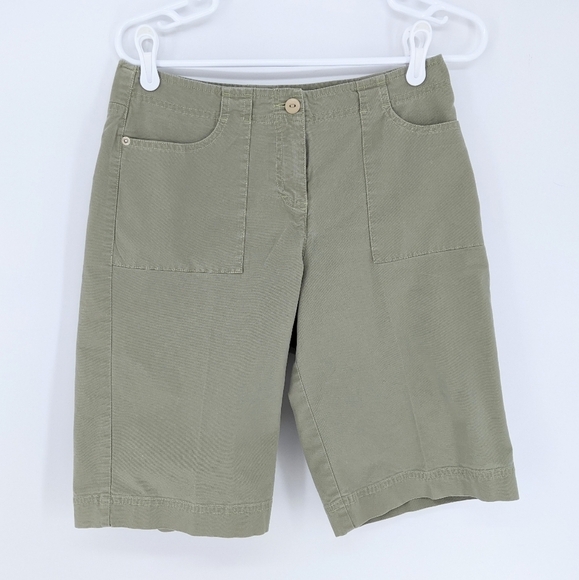 Vtg Pendleton Shorts Flap Button Pockets 6 - Picture 1 of 14